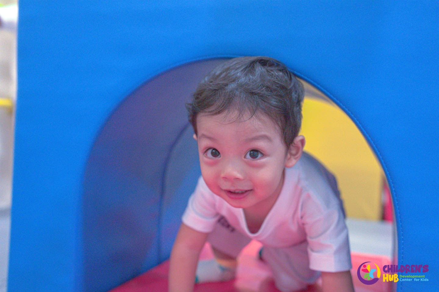 Children learning and playing at our development center